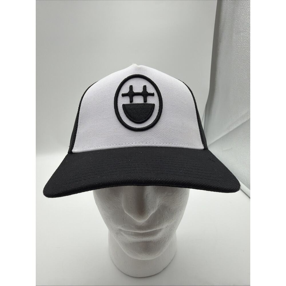 Jimmy Butler Bigface Trucker Hat Black And White Mesh OS
